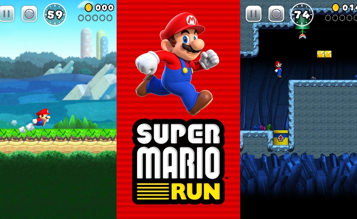 Super Mario Run sẽ có mặt trên iOS vào 15/12, không miễn phí, bán 10 USD trên App Store