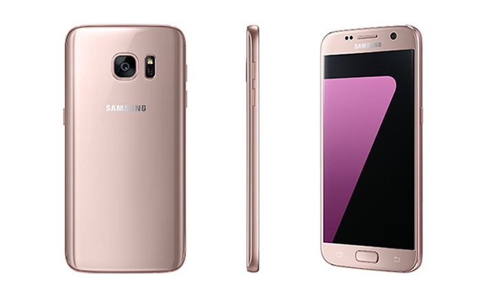 Samsung ra mắt phiên bản vàng hồng của Galaxy S7 và S7 Edge