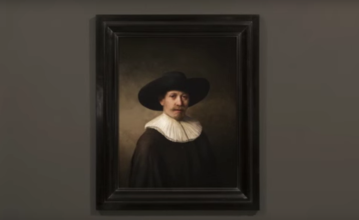 Một chiếc máy tính đã vẽ lại tranh của hoạ sĩ vĩ đại Rembrandt chính xác đến hoàn hảo