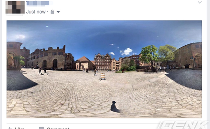 Thủ thuật khắc phục lỗi tải ảnh panorama không hiển thị 360 độ trên Facebook