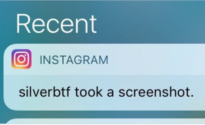 Instagram quyết tâm bắt chước Snapchat đến tận cùng, giờ đây người dùng sẽ được nhận thông báo khi có người chụp ảnh tin nhắn