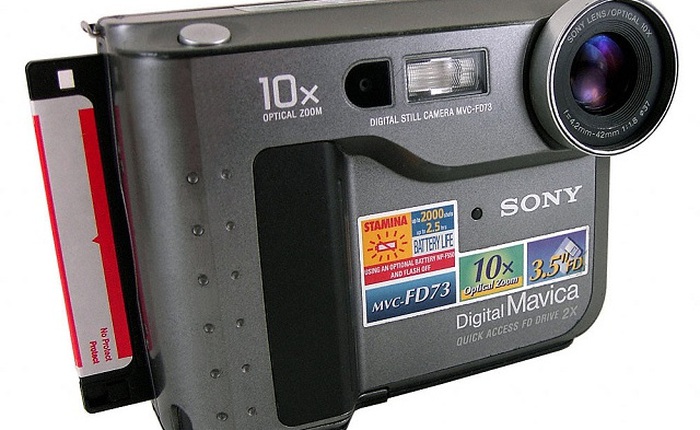 Sony Mavica - Hãy xem máy ảnh "xịn" năm 1999 lưu ảnh như thế nào?