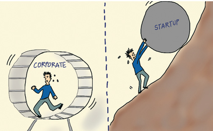 Làm việc ở công ty lớn vs. Startup: Bạn chọn "răm rắp" vâng dạ theo sếp hay tự làm tự chịu bất chấp tất cả?