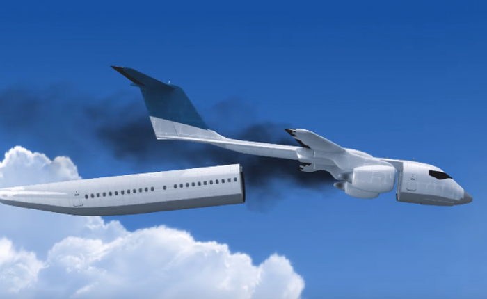 Khoang máy bay tự tách rời kiểu mới có thể cứu sống nhiều hành khách khi gặp sự cố