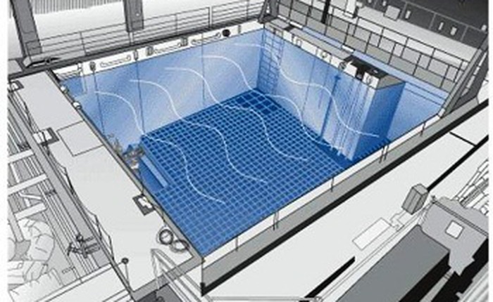 Bạn có thể bơi trong một bể nước chứa nhiên liệu phóng xạ không?