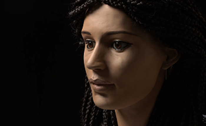 Tái tạo lại khuôn mặt của người phụ nữ Ai Cập xinh đẹp sống cách đây 1.500 năm