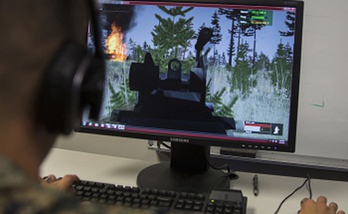 Lính Mỹ được chơi điện tử để thay thế tập luyện, nhiều đến mức có những trò chơi phải xếp xó