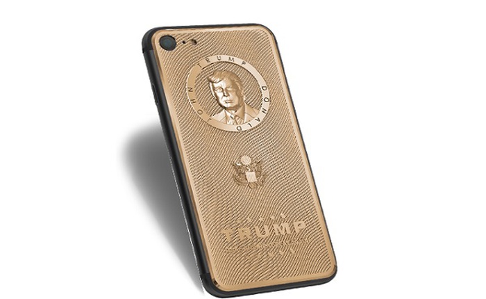 "Trump iPhone", máy iPhone mạ vàng có mặt Tân Tổng Thống Mỹ, giá chỉ hơn 3000 USD
