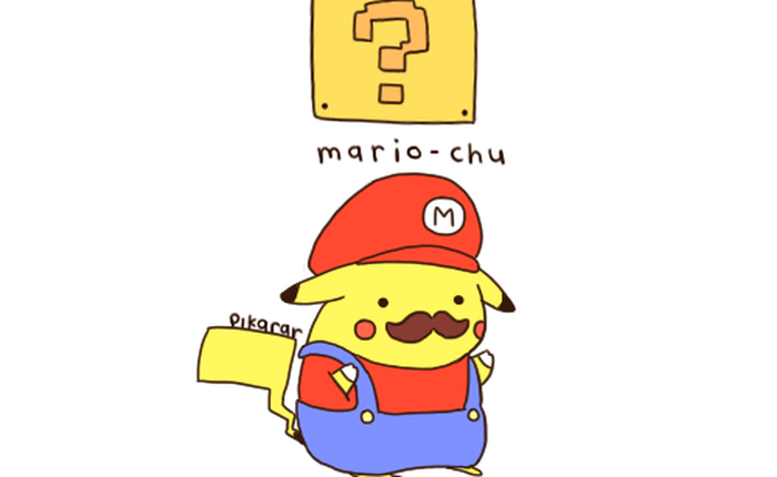 Mario Pikachu chắc chắn là tạo hình Pikachu tuyệt vời nhất