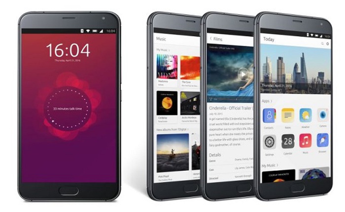 Smartphone Ubuntu mạnh mẽ nhất thế giới trình làng: chip Exynos 7420, 3GB RAM, màn 5,7 inch