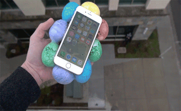 Ốp lưng làm bằng trứng gà luộc liệu có cứu được iPhone 6s rơi từ 30 mét?