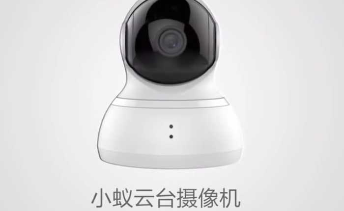 Xiaomi nhá hàng YI Dome Camera mới: xoay được 345 độ, kiểu dáng hiện đại hơn