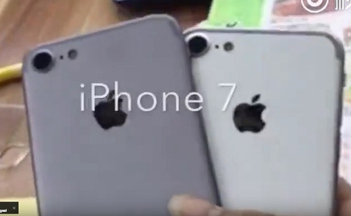 Lộ diện video đầu tiên về Apple iPhone 7