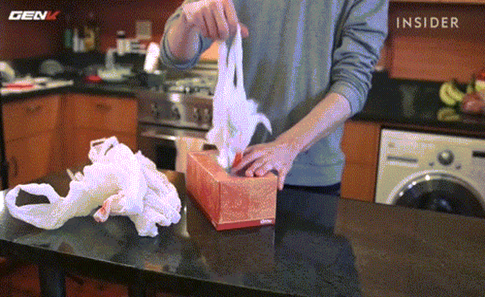 [Video] Đây là cách tốt nhất để bạn tiết kiệm túi nilon cũ