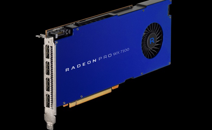AMD trình làng thế hệ Radeon Pro mới dành cho Workstation, gồm WX 7100, WX 5100 và WX 4100