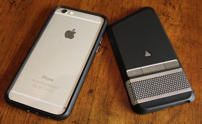 Zagg Speaker Case: vỏ bảo vệ kiêm loa bluetooth cho iPhone