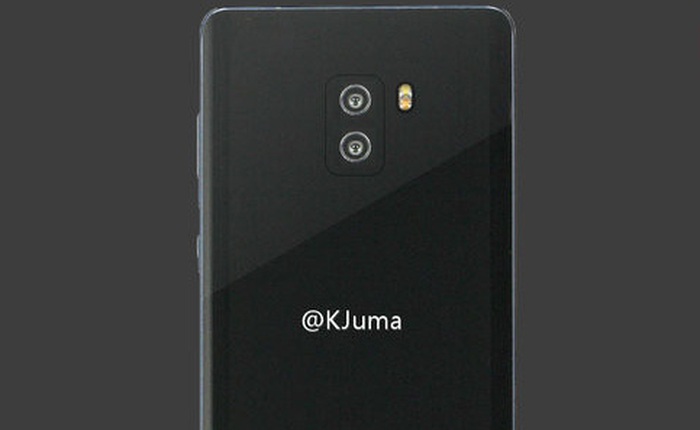 Lộ hình ảnh mặt sau Xiaomi Mi Note 2 với camera kép phía sau