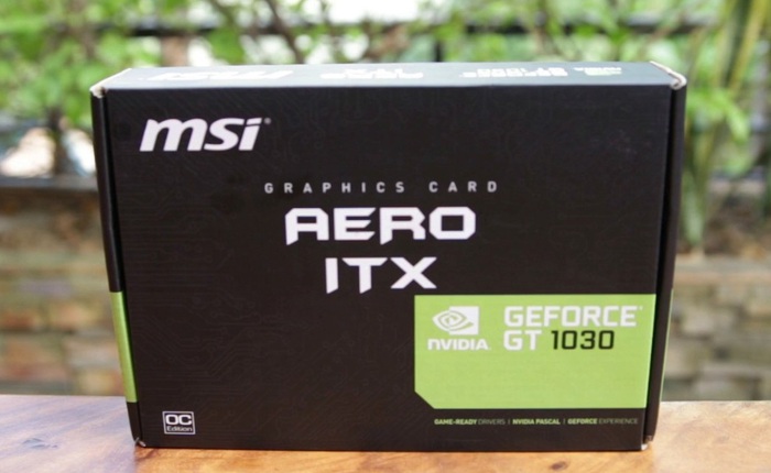 Đánh giá MSI GT 1030 Aero ITX: Giá bình dân, chơi game mượt