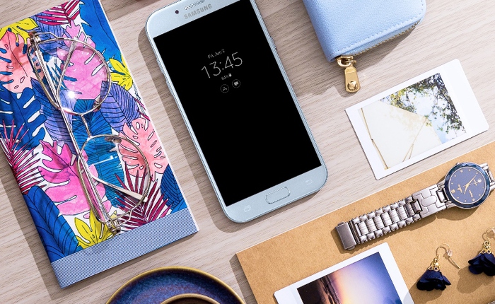 Galaxy A5 2017 phiên bản Xanh Pastel chính thức ra mắt tại Việt Nam