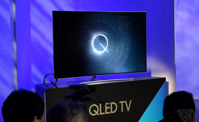 [CES 2017] Samsung lần đầu tiên giới thiệu công nghệ TV QLED, tốt hơn OLED gấp nhiều lần