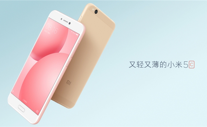 Xiaomi Mi 5C chính thức ra mắt: Chip Pinecone S1 tự sản xuất, camera 12MP cao cấp, giá bán 218 USD