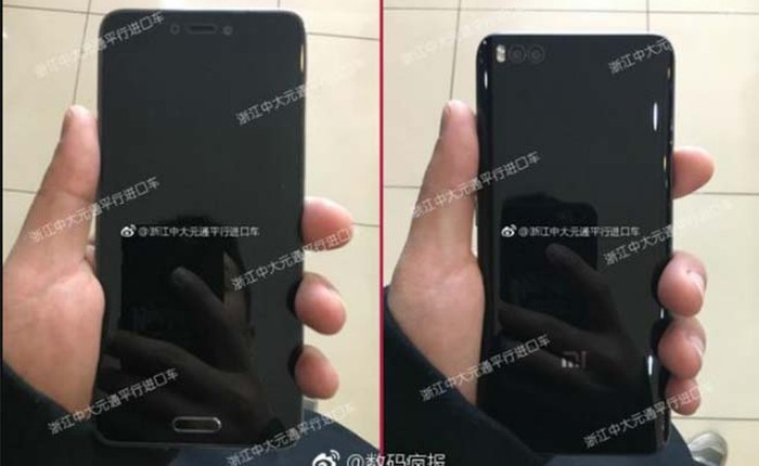 Xiaomi Mi 6 Plus lộ ảnh thực tế cả mặt trước và mặt sau