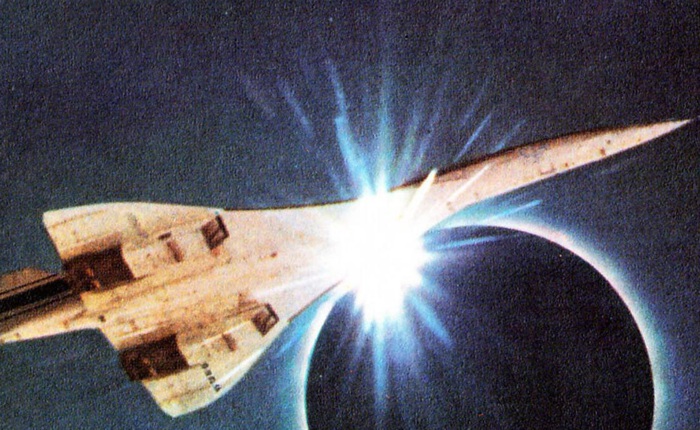 Năm 1973, một nhóm các nhà thiên văn đã bay đuổi theo Nhật thực trên phi cơ Concorde