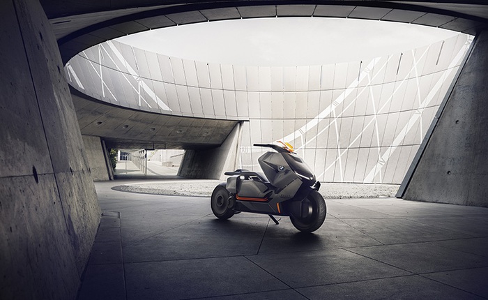 Chiêm ngưỡng ý tưởng BMW E-Scooter chạy điện, thiết kế hầm hố như bước ra từ thế giới tương lai