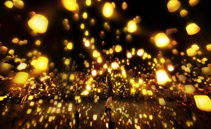 "Rừng đèn cộng hưởng": tác phẩm nghệ thuật ánh sáng khiến bạn như đi lạc vào xứ sở thần tiên