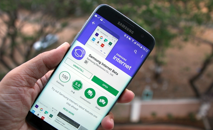 Ứng dụng Samsung Internet nay đã có thể cài đặt trên mọi thiết bị Android với tính năng chặn theo dõi hiệu quả