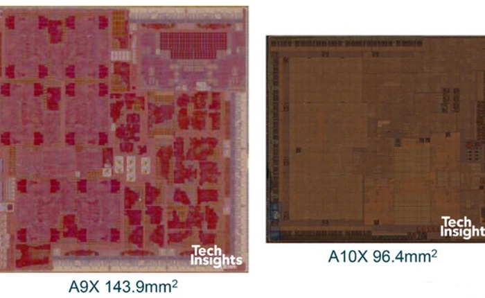 A10X trên iPad Pro là vi xử lý 10nm đầu tiên của Apple