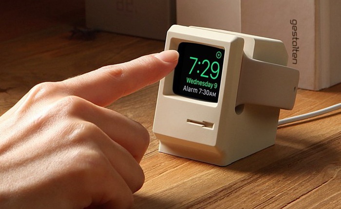 Phụ kiện này sẽ giúp biến Apple Watch thành một chiếc Macintosh mini siêu dễ thương