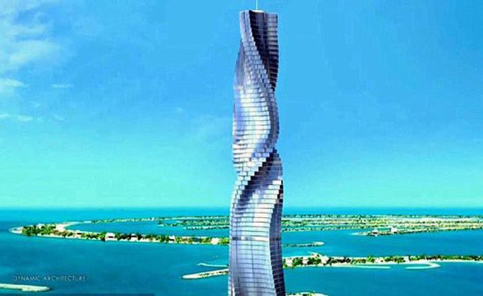 Dubai đang cho xây dựng tòa nhà biết chuyển động theo lệnh của con người đầu tiên trên thế giới.