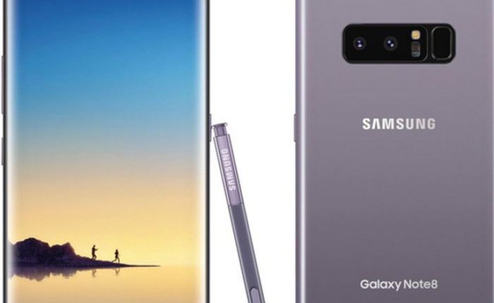 Samsung Galaxy Note 8 bản “Orchid Gray” bất ngờ xuất hiện trước thềm sự kiện
