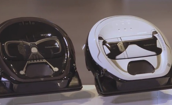 Xem cách robot hút bụi tạo hình Star Wars của Samsung hoạt động như thế nào