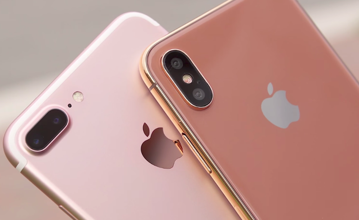 Con gái không thích điều này: Cả iPhone X và iPhone 8 đều không có màu hồng