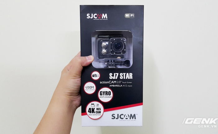Đánh giá camera hành động SJ7 Star: quay phim 4K, chống rung khá tốt, GoPro phải dè chừng