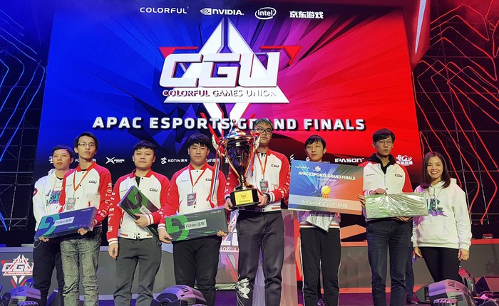 Việt Nam giành giải ba tại giải đấu eSports khu vực Châu Á – Thái Bình Dương CGU APAC 2017