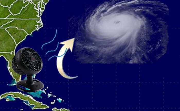 Mỹ: kêu gọi toàn dân bật quạt thổi bão bay đi chỗ khác