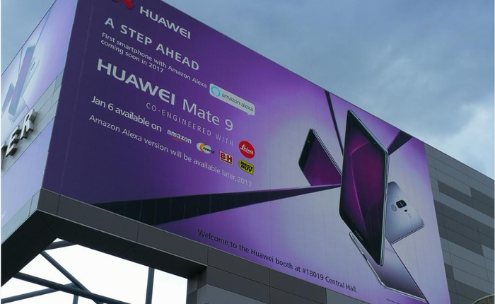 Huawei Mate 9 sẽ là smartphone đầu tiên sở hữu trợ lý ảo Alexa của Amazon