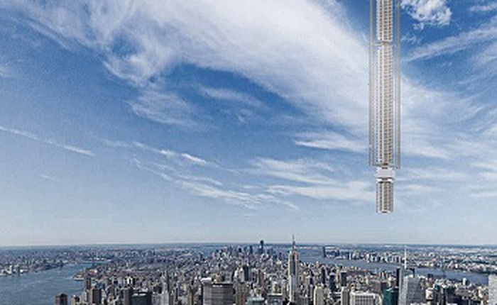 Các kỹ sư New York thiết kế tòa nhà cao tầng "từ trên trời rơi xuống"