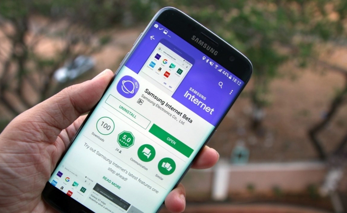 Trình duyệt web của Samsung đã có thể sử dụng trên các smartphone Android khác, một lựa chọn thay thế Chrome