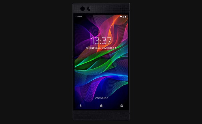 RazerPhone chính thức ra mắt: màn hình Ultramotion 5.7 inch 120Hz, chip Snapdragon 835, RAM 8GB, pin 4000 mAh, giá chỉ 700 USD