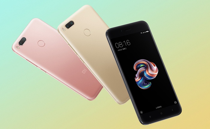 Xiaomi 5X chính thức xuất hiện với hình hài của iPhone 7 Plus