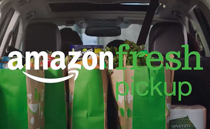 Amazon ra mắt dịch vụ "đi chợ giùm bạn - giao hàng tận xe"