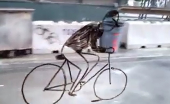 Họa sĩ tờ New York Times vẽ hình người chạy xe đạp sáng tạo vô cùng, thu hút hơn 5 triệu lượt xem chỉ sau 4 ngày