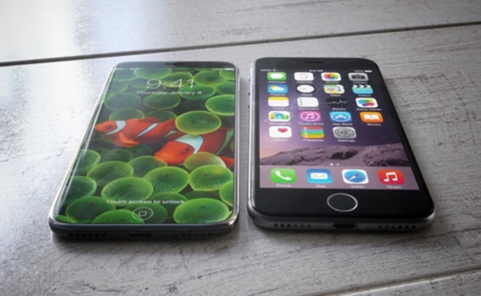 Bộ hình render đẹp nhất về iPhone 8 dựa trên các tin đồn: có nét rất giống Galaxy S8?