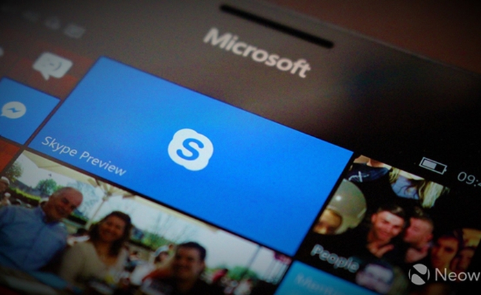 Đã có thể sử dụng ứng dụng Skype phiên bản mới tại Việt Nam
