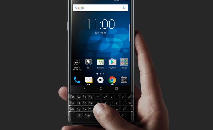 [MWC 2017] BlackBerry KeyOne (Mercury) đã lộ ảnh và thông số cấu hình trước giờ G