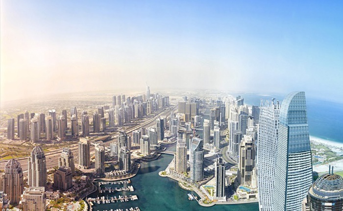 Hãy xem bức ảnh 57,7 tỷ pixel của hãng xe Bentley, chụp từ một trong những tòa nhà cao nhất Dubai